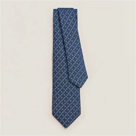 hermes faconnee h bicolore tie|Hermès.